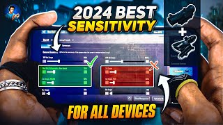 🔥BGMI 2024 BEST SENSITIVITY SETTINGS  ZERO RECOIL SENSITIVITY FOR All DEVICES BGMIPUBG [upl. by Noelc]