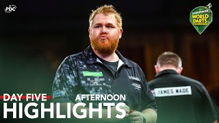 UPSETS APLENTY Day Five Afternoon Highlights  202324 Paddy Power World Darts Championship [upl. by Nahs]