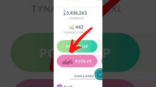 Finally evolving 3 Star Shiny TYNAMO ✨️  Pokémon Go  pokemon shinypokemon evolution [upl. by Dougal]
