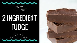 2 Ingredient Fudge [upl. by Habas846]