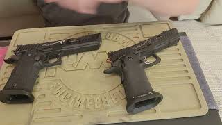 Comparison of the Army JAG airsoft Pit Viper vs the AW EMG airsoft Pit Viper [upl. by Dearman]