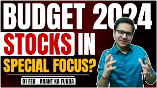 Budget 2024 STOCKS IN SPECIAL FOCUS  Budget focus stocks  1022024 [upl. by Ormiston]