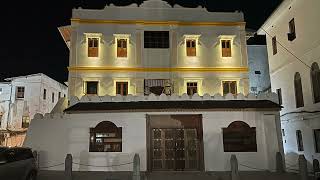 Zanzibar Stone Town at Night [upl. by Enelhtac]