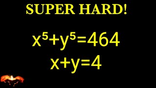 How to Solve x⁵  y⁵  464 and x  y  4 Simultaneously StepbyStep Guide [upl. by Rtoip]