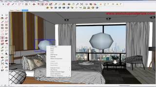 vray sketchup lighting vray sketchup tutorial [upl. by Ozneral]