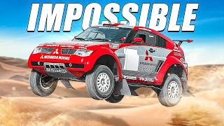 How Mitsubishi Turned A Boring SUV Into A Dakar Champion [upl. by Wood]