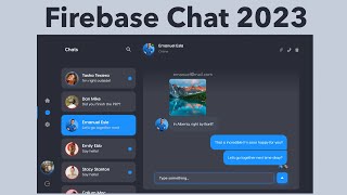 Firebase Realtime Chat  Build and deploy with Firebase NextJS and Chat Engine Best UI 🤩 [upl. by Elletnwahs]