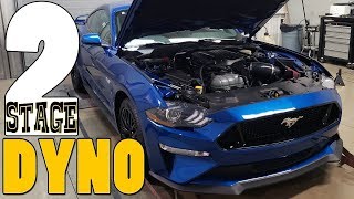 2018 Mustang Whipple Supercharger Dyno at Brenspeed amp Race Star Wheels EPISODE 1 of BLUE BALLS [upl. by Laeahcim]