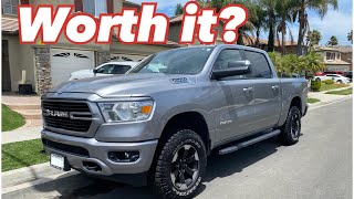 2 Year20k Mile Review  2021 Ram 1500 Bighorn ETorque 4x4 [upl. by Nwhas]