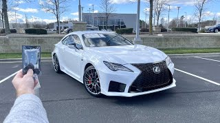 NEW Lexus RCF Start Up Exhaust Test Drive Walkaround POV and Review [upl. by Melly]