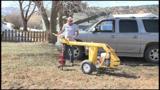 Target Rental Durango  Groundhog HD99 Post Hole Auger [upl. by Shwalb867]