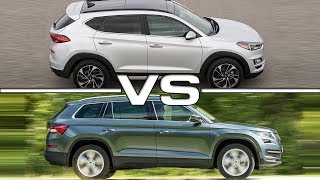 2019 Hyundai Tucson vs 2018 Skoda Kodiaq [upl. by Enois]