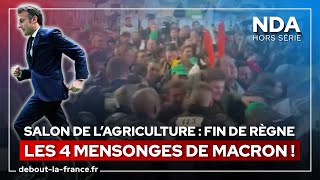 Fin de règne  les 4 mensonges de Macron au Salon de lagriculture • Nicolas DupontAignan [upl. by Pennebaker]