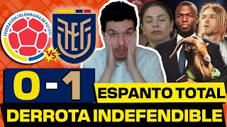 COLOMBIA 0 ECUADOR 1⚡ELIMINATORIAS MUNDIAL 2026🔥DESASTRE DE COLOMBIA y ÉPICO ECUADOR [upl. by Saks]