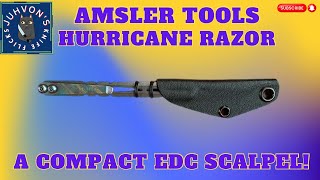 The Amsler Tools Hurricane Razor An EDC Fixie you will not even know you are carrying [upl. by Azmah]