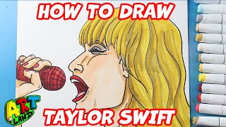 How to Draw Taylor Swift [upl. by Anialeh211]