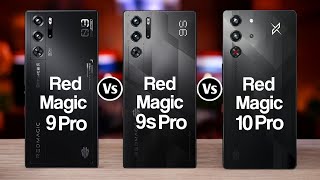 Red Magic 9 Pro Vs Red Magic 9s Pro Vs Red Magic 10 Pro [upl. by Woodberry500]