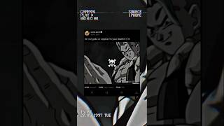 I Am Neither Goku nor Vegeta Im the guy whos going to stop you ☠️ dbs dbz gogeta shorts edit [upl. by Ailugram136]