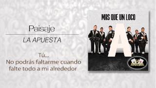 La Apuesta  Paisaje Lyric Video [upl. by Giffy]