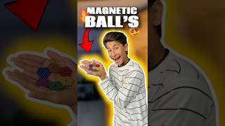 Unique magnet ball😍🧲🔥 cricket  shorts  unboxing  kaizadkaifvlogs ￼￼ [upl. by Sadnalor723]