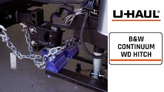 BampW Continuum Weight Distribution Hitch  Installation Steps and Use [upl. by Kerwin815]