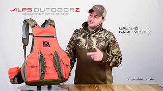 ALPS OutdoorZ Upland Game Vest X  Features and Updates [upl. by Atnauqahs]