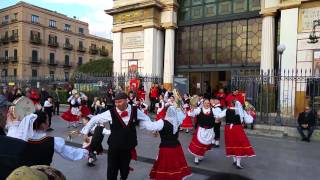 Folklore siciliano a Palermo [upl. by Yelahc310]