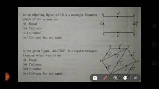 🔴👁️‍🗨️🆓Vector Analysispart 5️⃣📌🆓Equality⁉️collinear vectors⁉️🛑coinitial vectors [upl. by Oletha]