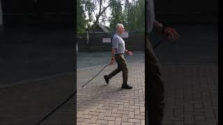 Nordic walking with Exel Pro Curve poles [upl. by Ninazan]