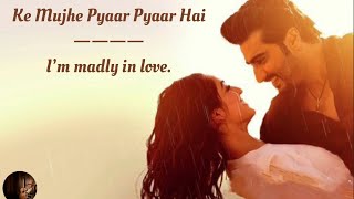 Mujhe Pyaar Pyaar Hai Song English Translation  Bhoot Police  Armaan Malik Shreya Ghoshal [upl. by Libbie]