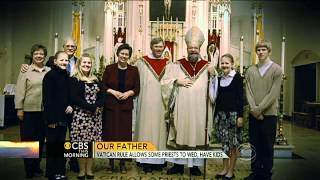 CBS This Morning  Vatican rule allows some priests to marry [upl. by Anilrats526]