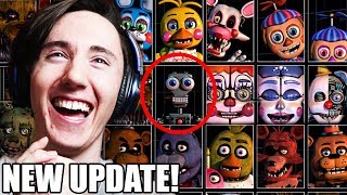 20 ANIMATRONICS REVEALED  quotULTIMATEquot CUSTOM NIGHT FOR FNAF 6 IS COMING [upl. by Anerom]