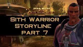 SWTOR Sith Warrior Storyline part 7 The Padawan Exposed Chapter 1 End [upl. by Brocky]