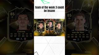 TOTW 3 PREDICTIONS FOR FC 25 🧊 🥶 🔥 fc25 eafc25 ultimateteam totw3 totw [upl. by Anhavas]