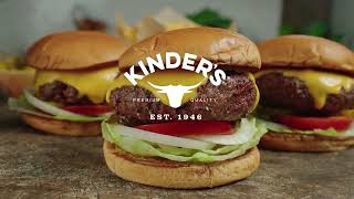 Kinders Butchers Burger Blend Seasoning The Signature Burger [upl. by Wilmar]