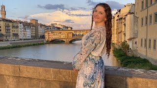 O Mio Babbino Caro sung AT THE PONTE VECCHIO Florence  Sung by Eleanor Edwards [upl. by Benedikta]