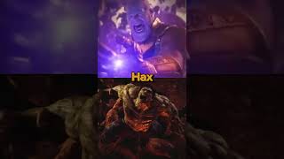 Thanos vs Hulk shorts thanos hulk marvel edit [upl. by Mortie]