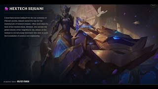 HEXTECH SEJUANI SKIN SPOTLIGHT07302024 [upl. by Flss]