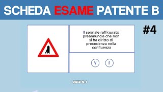 SCHEDA ESAME PATENTE B 2024 4 [upl. by Yelmene]