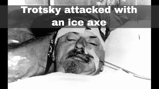 20th August 1940 Leon Trotsky attacked with an ice axe in Mexico [upl. by Yelknirb]