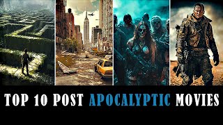 Top 10 PostApocalyptic Movies  Best PostApocalyptic Movies  All Time Hits  Not To Be Missed [upl. by Auj]