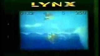 Atari Lynx  California Games TV commercial feat Tobey Maguire [upl. by Ailuig]