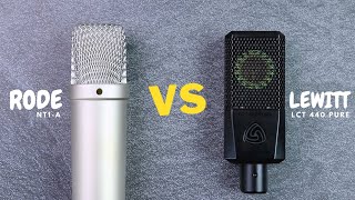 Rode NT1A vs Lewitt LCT 440 Pure  Which Microphone Should You Buy [upl. by Maccarthy265]