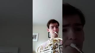 Fb Kudelski horn concertino 3rd movement excerpt [upl. by Ayotel]