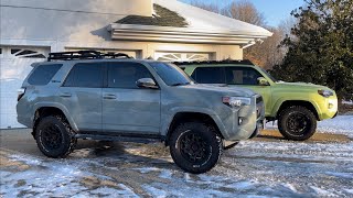 Matching Shoes Lunar Rock and Lime Rush Toyota 4Runner TRD Pros BFGoodrich KO2s [upl. by Azral]