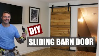 How to Make a Sliding Barn Door [upl. by Telrahc]