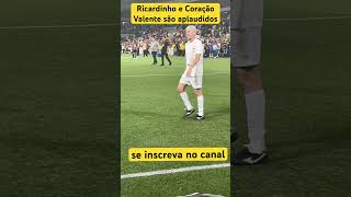 Ricardinho é aplaudido pela galera futebol ricardinho coraçãovalente podcast craques videos [upl. by Elirpa]