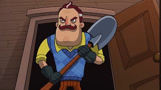 HELLO NEIGHBOR ANIMATED SERIES EPISODE 1 BREAKING INTO MR PETTERSONS HOUSE￼ [upl. by Eanyl]