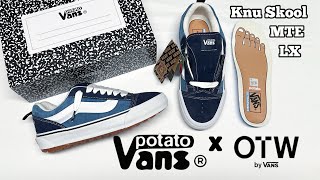 Imran Potato x OTW Vans collaboration  Knu Skool MTE LX Navy [upl. by Hnahc]