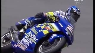 2000 Malaysian 500cc Motorcycle Grand Prix Highlights Italian commentary [upl. by Nilcaj]